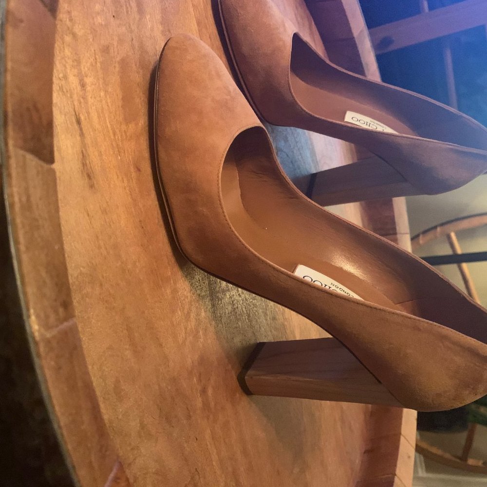 Suede Jimmy Choo Shoes - Picture 2 of 3